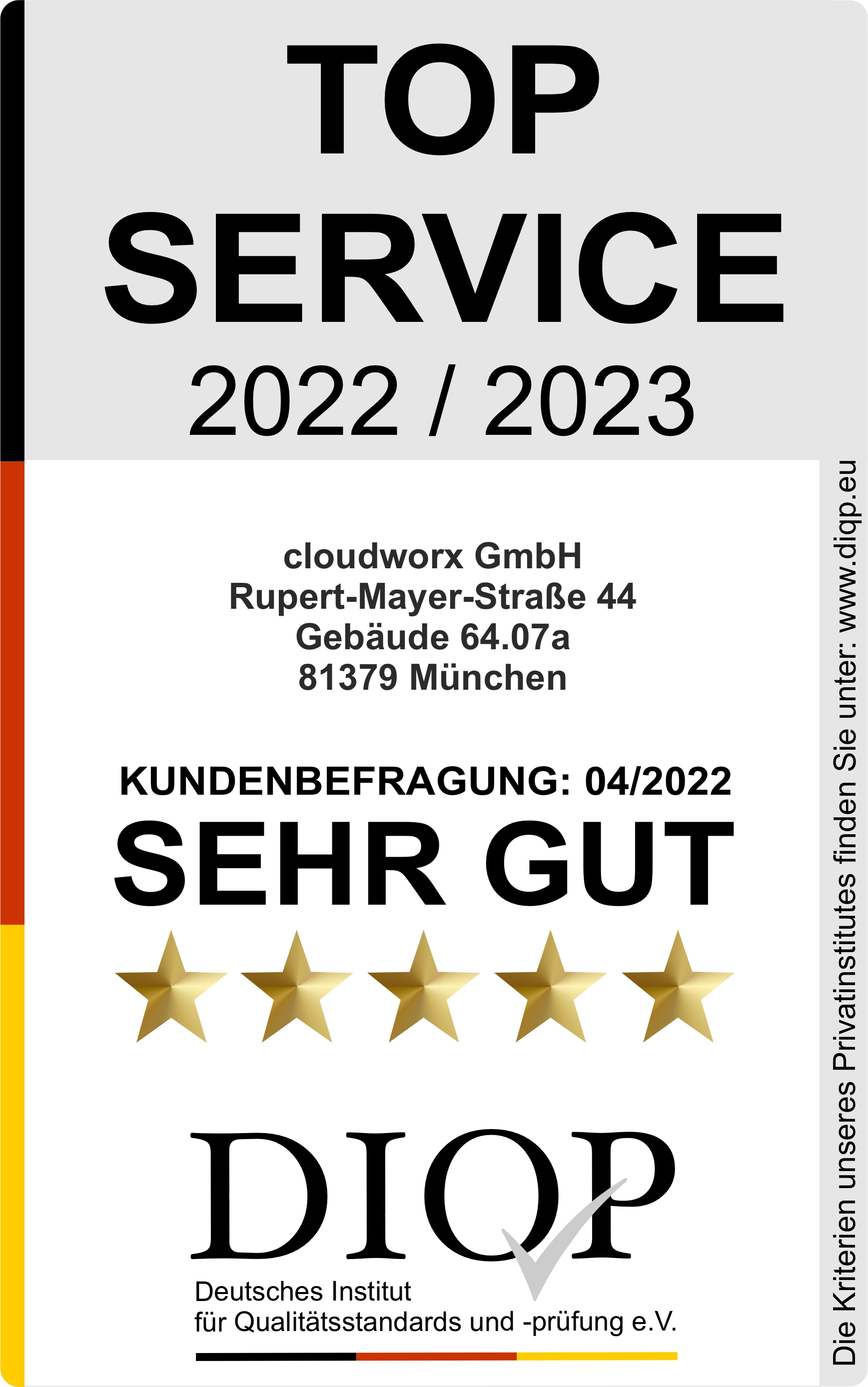 DIQP Institut Siegel - Top Service