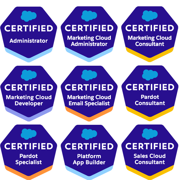 Salesforce Zertifizierungen