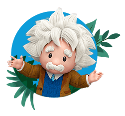 Einstein logo: Salesforce mascot for Einstein AI