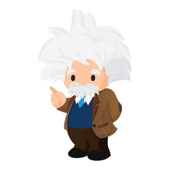 Einstein: Salesforce mascot for Einstein AI
